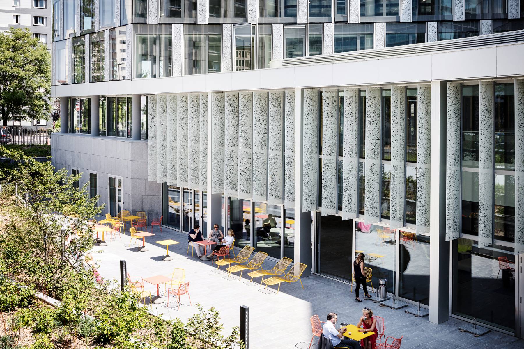 Ampère e+, sogeprom headquarters refurbishment — Ateliers 2/3/4/