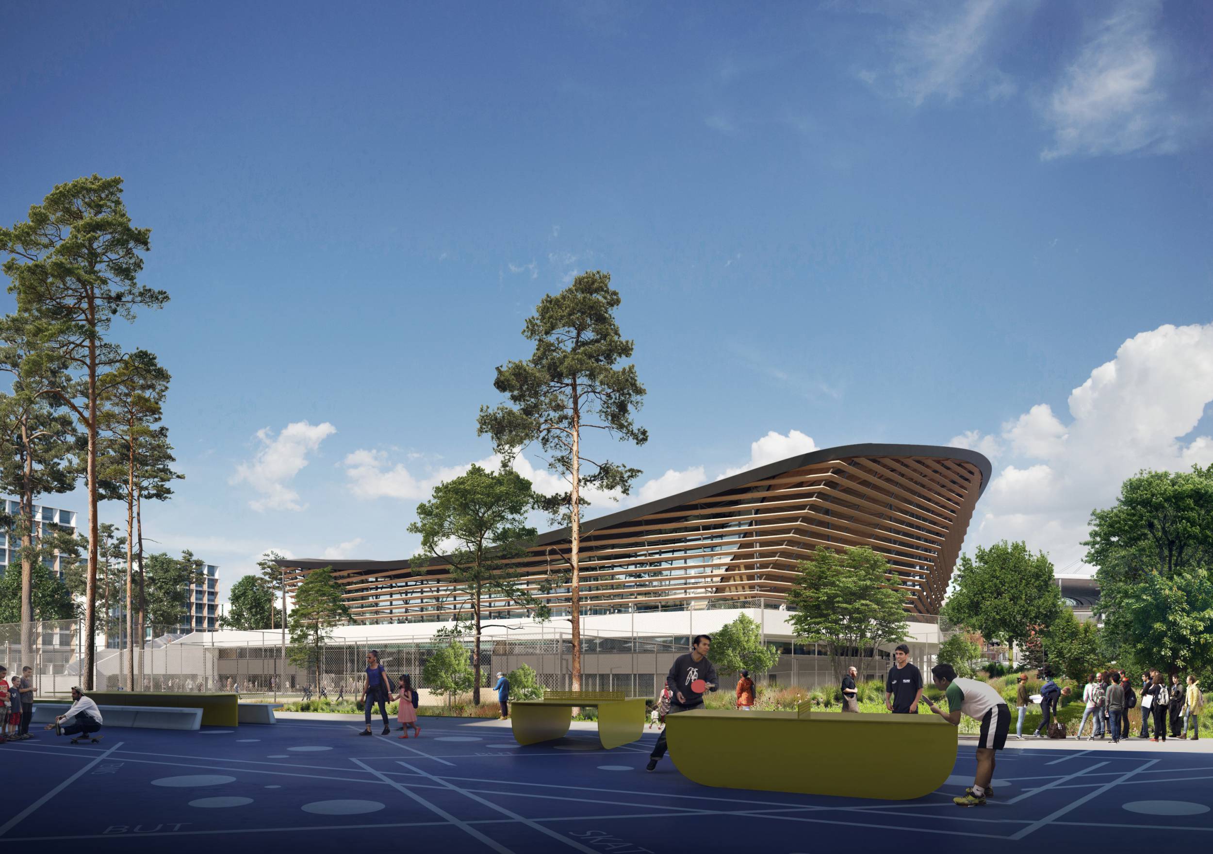 Centre Aquatique Paris 2025 — Ateliers 2/3/4/