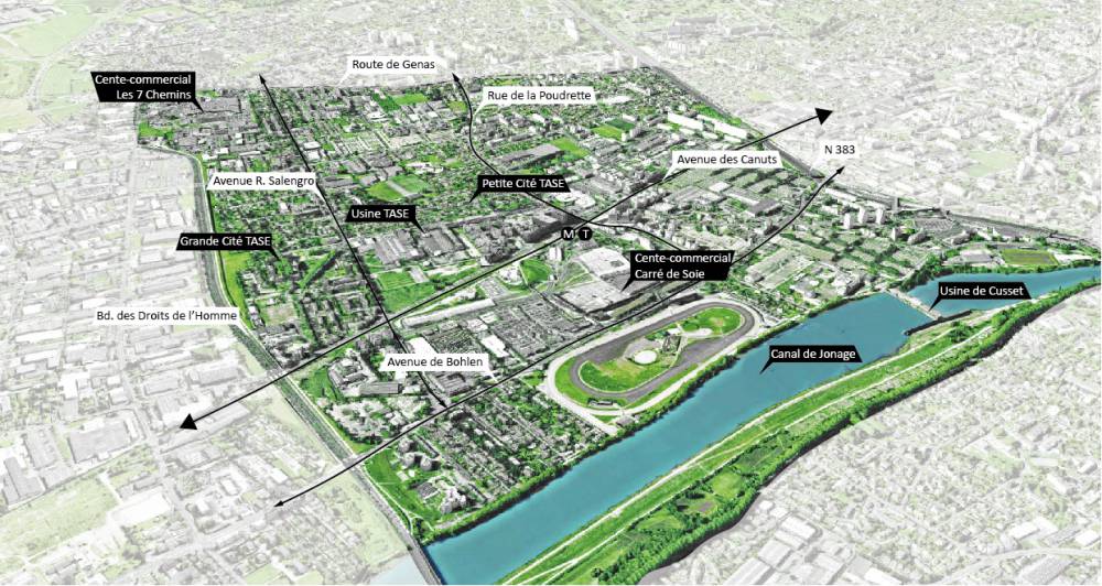 Mission d’études, d’expertises et de conseil pour la mise en œuvre du projet urbain Carré de